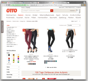 Otto - ett exempel på typiskt tysk webbdesign